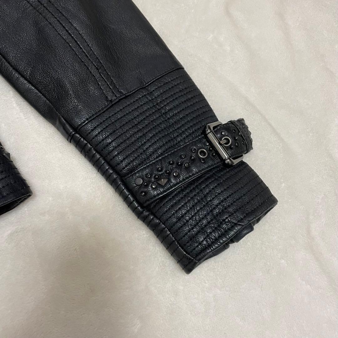 【希少】 ハーレーダビッドソン スタッズ ロゴ 刺繍 ライダース