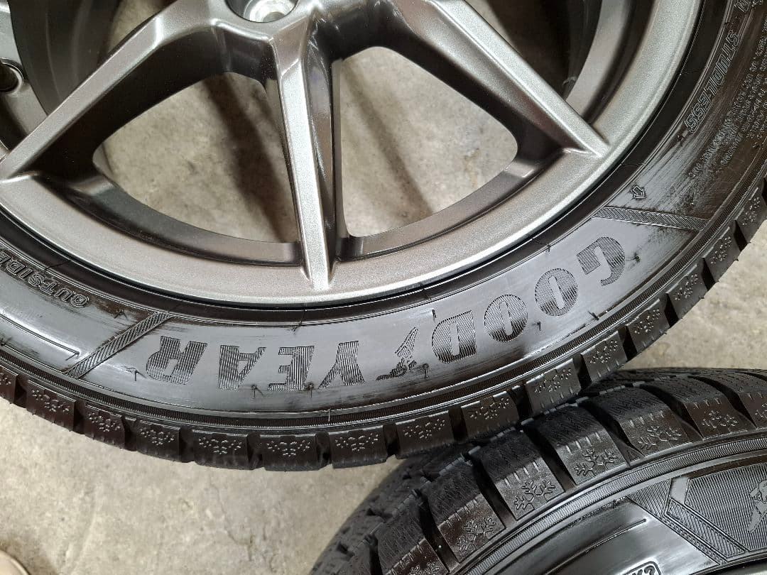 【ほぼ新品】マツダ ロードスター 純正 ホイールタイヤ 2023年 スタッドレス