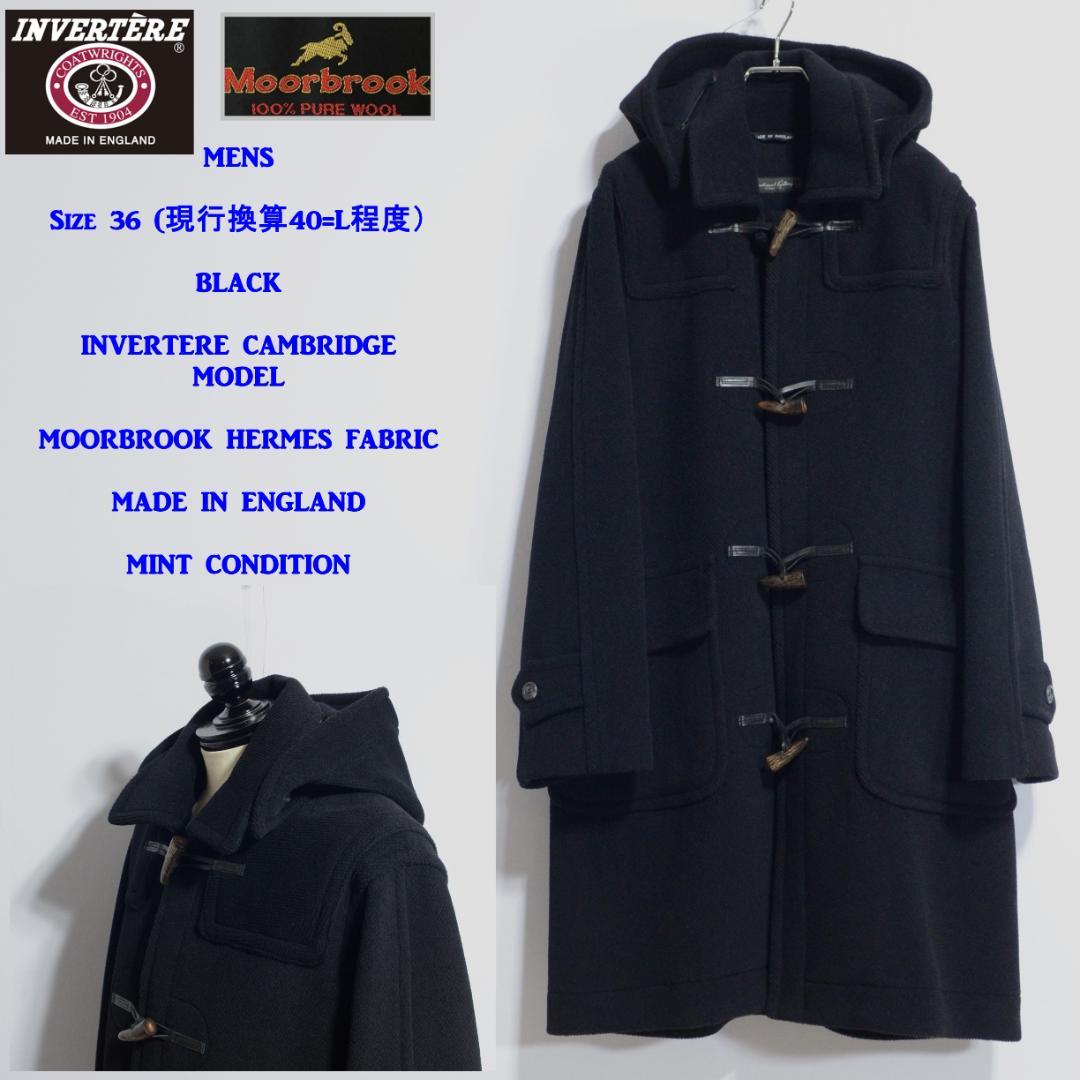 超レア ムーアブルック インバーティア ケンブリッジ ダッフル ブラック 36
