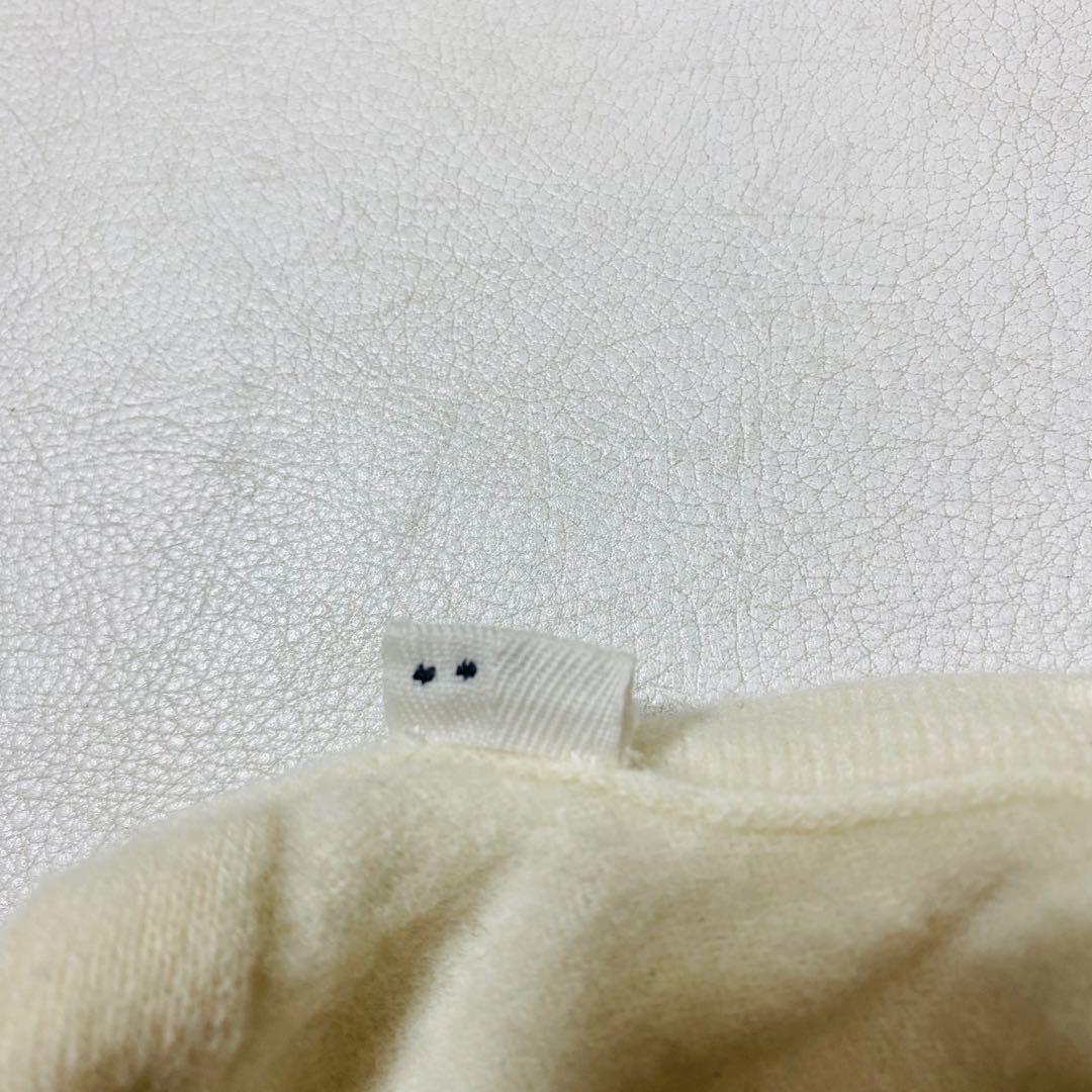 45rpm 45R フロート縮絨deレースTシャツ ウール 長袖 トップス