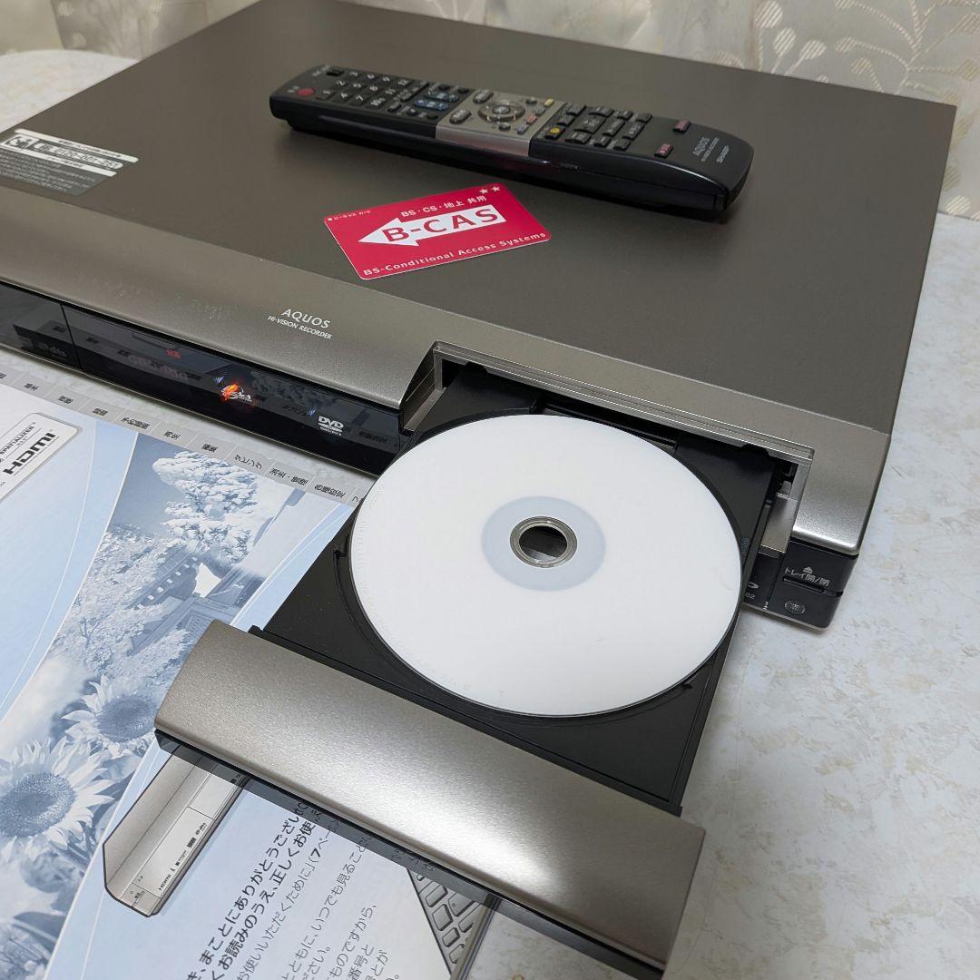 ☆美品☆シャープAQUOS【DV-AC82】◎動作品◎純正リモコン＆取扱説明書付