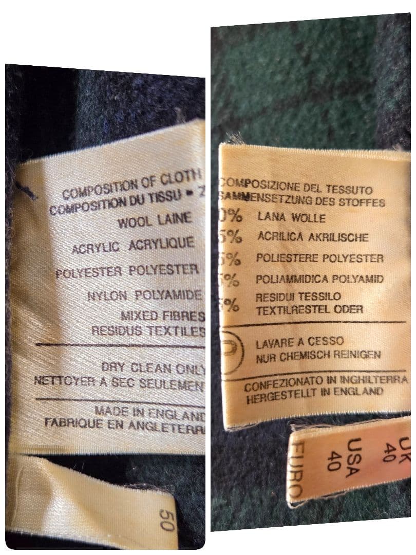 美品 モンゴメリー ダッフルコート チベット サイズ XL 相当 ダークネイビー