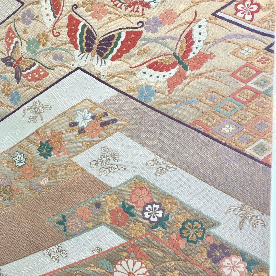 淡緑色 色無地×袋帯おまけ セット 礼装 七五三 入学式 NO56 NO22