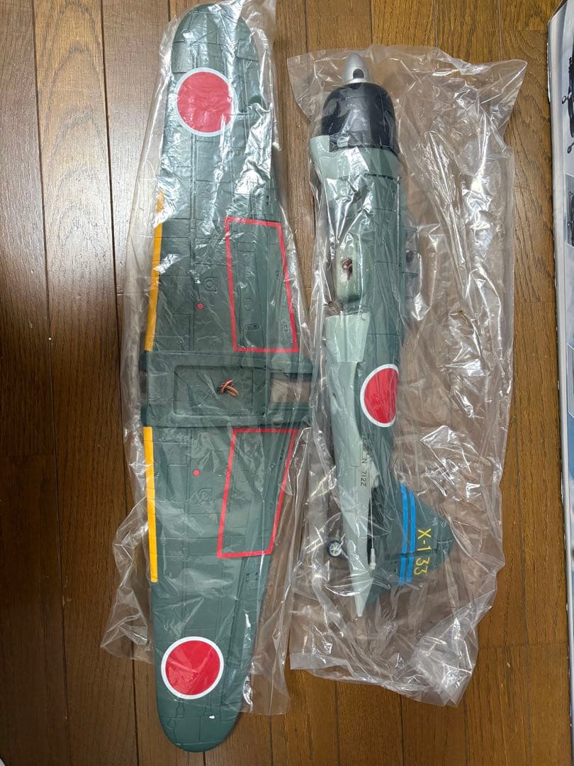 め*ん様 FMS 750mm Zero A6M3 V2 PNP