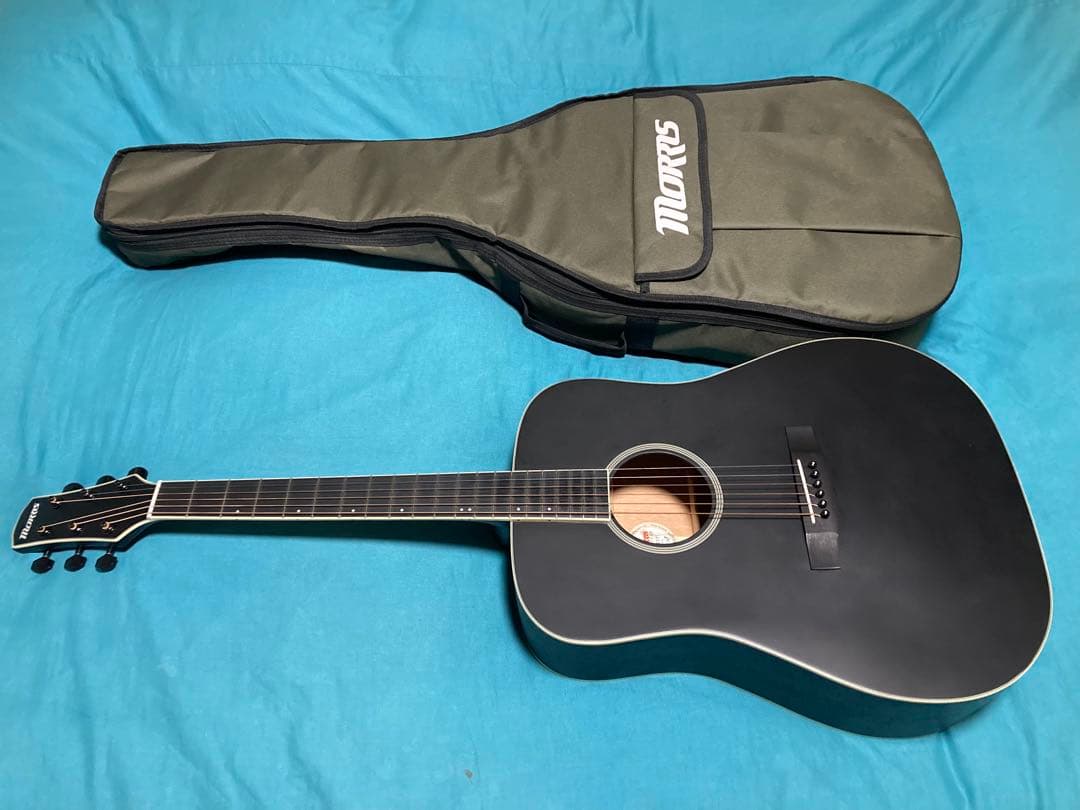 Morris M-021 BLKモーリスアコースティックギター