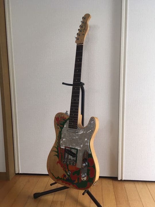 ドラゴン テレキャスター 塗装 あなたのテレキャスをドラテレにしましょう！