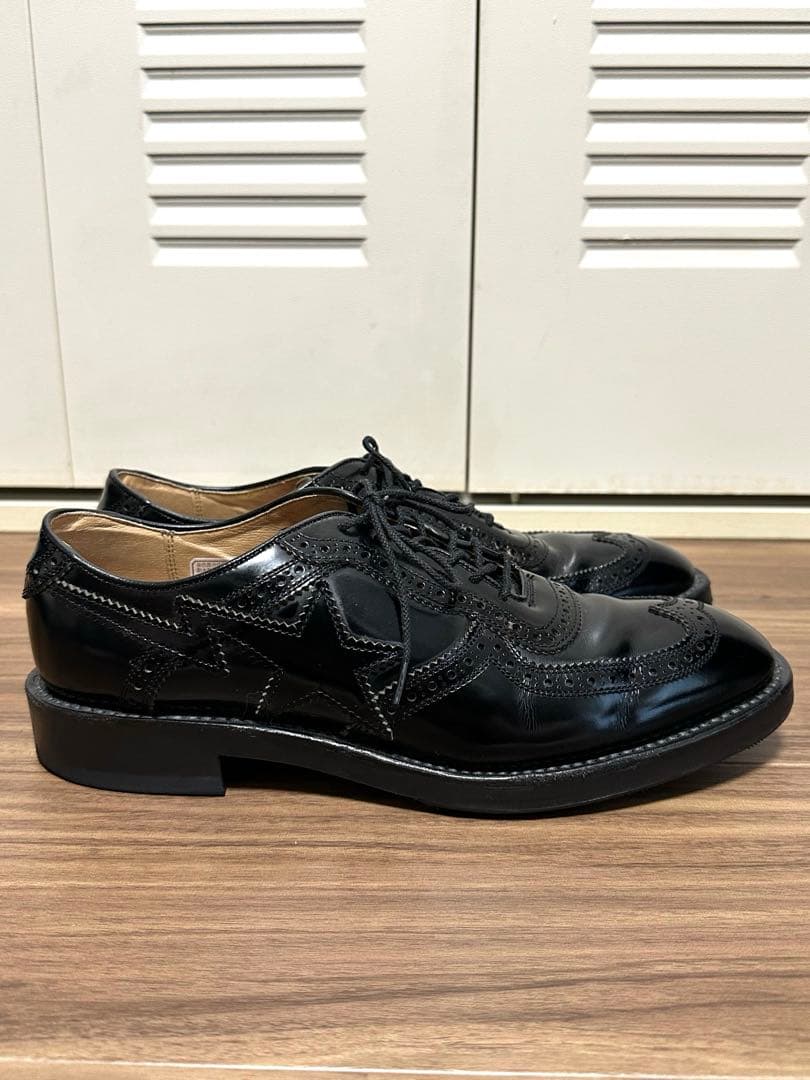 最終お値下げ！mr.bathing ape別注　REGALウイングチップシューズ