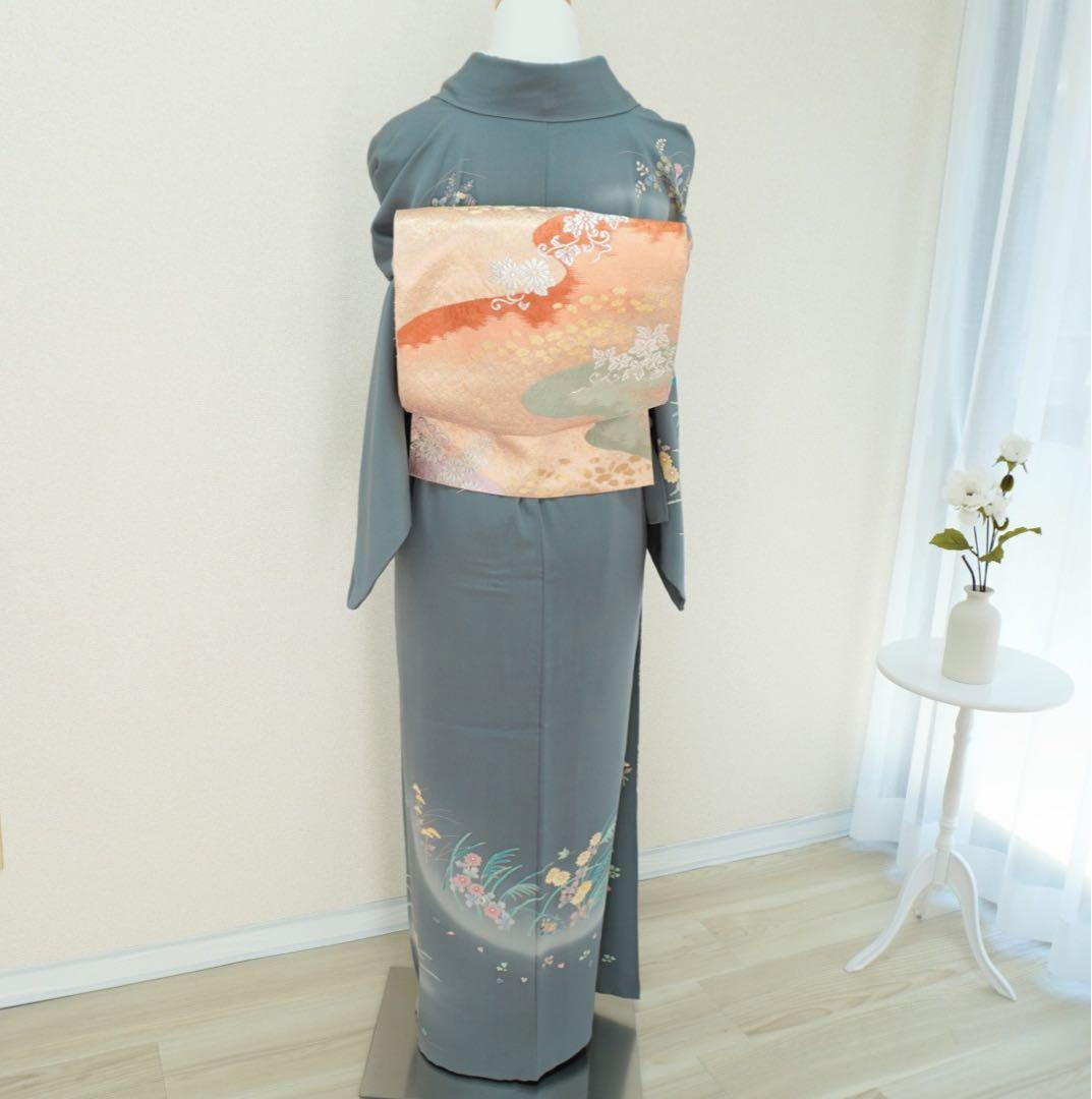 訪問着　4点フルセット 299A 正絹 七五三 お宮参り 入学式　卒園式　結婚式