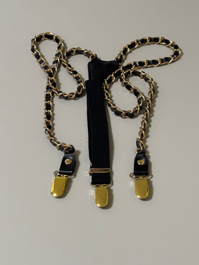 【TAKUYA∞ 着用】BECOME TREE チェーンサスペンダー