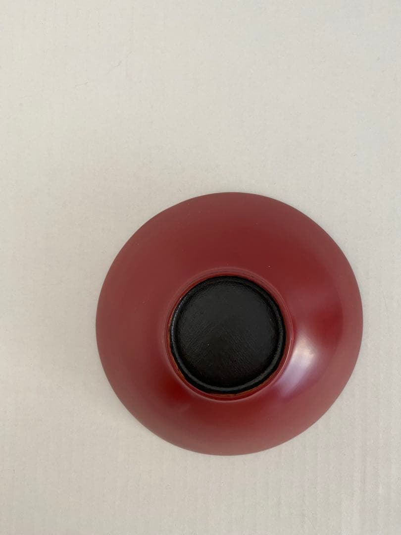 鎌田克慈　飯椀　朱　2客セット