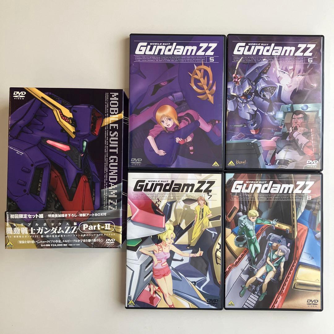 DVD 機動戦士ガンダムZZ メモリアルボックス版 Part-Ⅰ.Ⅱ 9-12