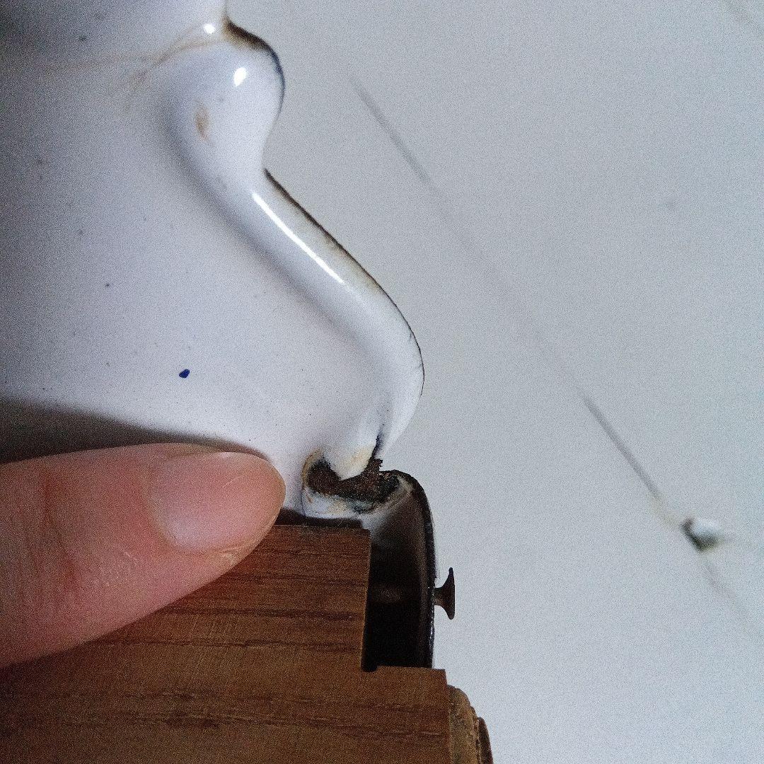 セル缶　イギリスアンティーク琺瑯