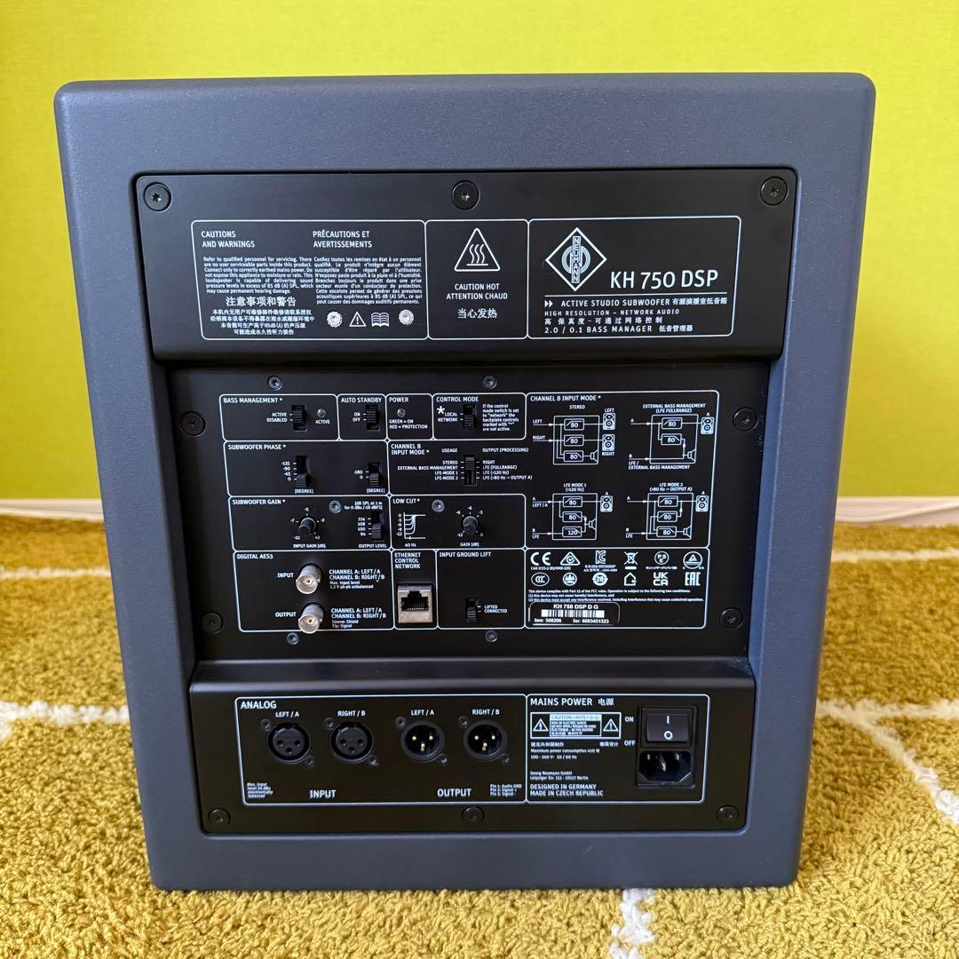 【値下げ⭐︎新品同様】Neumann KH750 DSP サブウーファー ノイマン