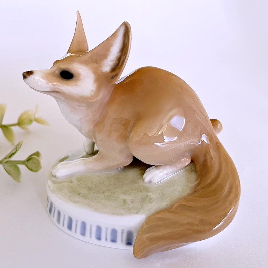 希少 アンティーク ロイヤルコペンハーゲン キツネ 狐 フィギュリン