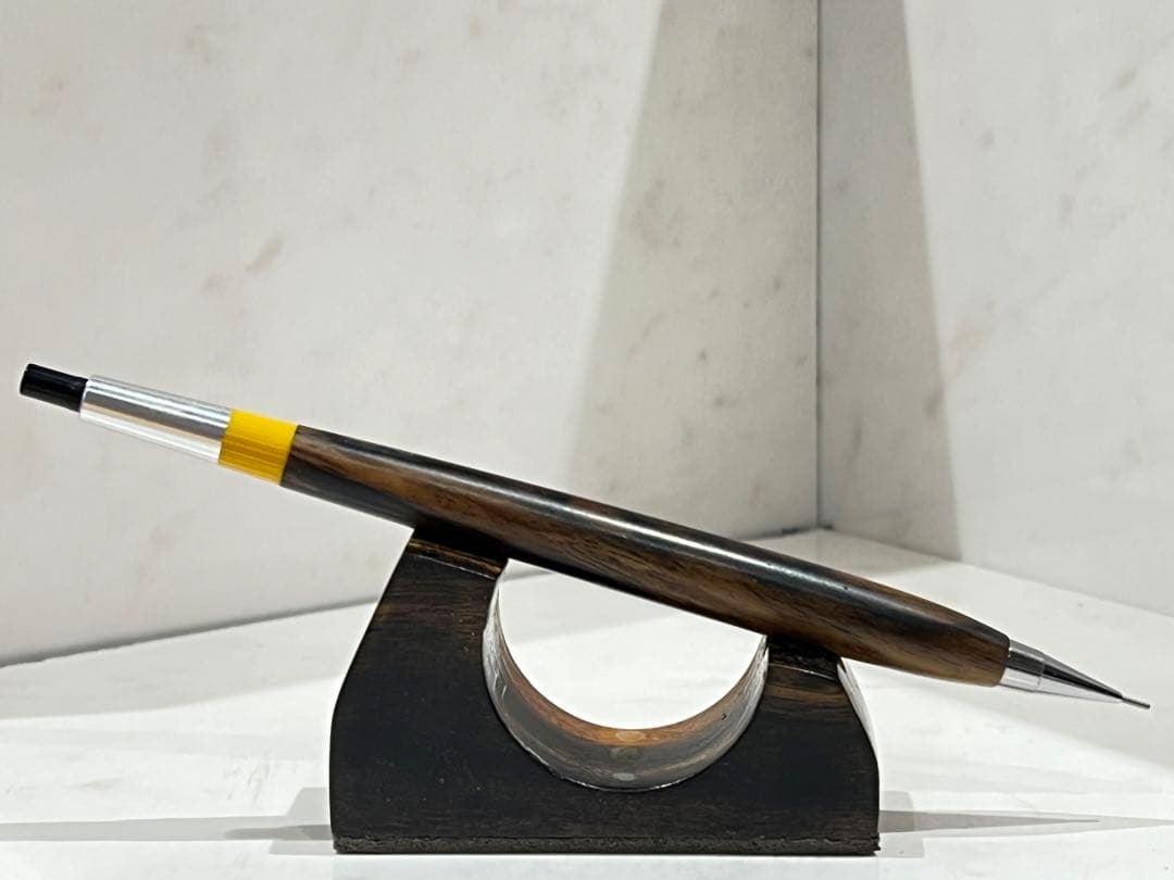 タラ 　pg5+木軸セット　黒柿透明スタビ