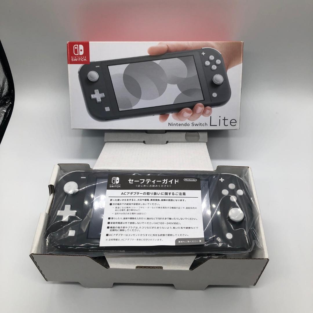 美品 Nintendo Switch Lite スイッチライト 本体 グレー