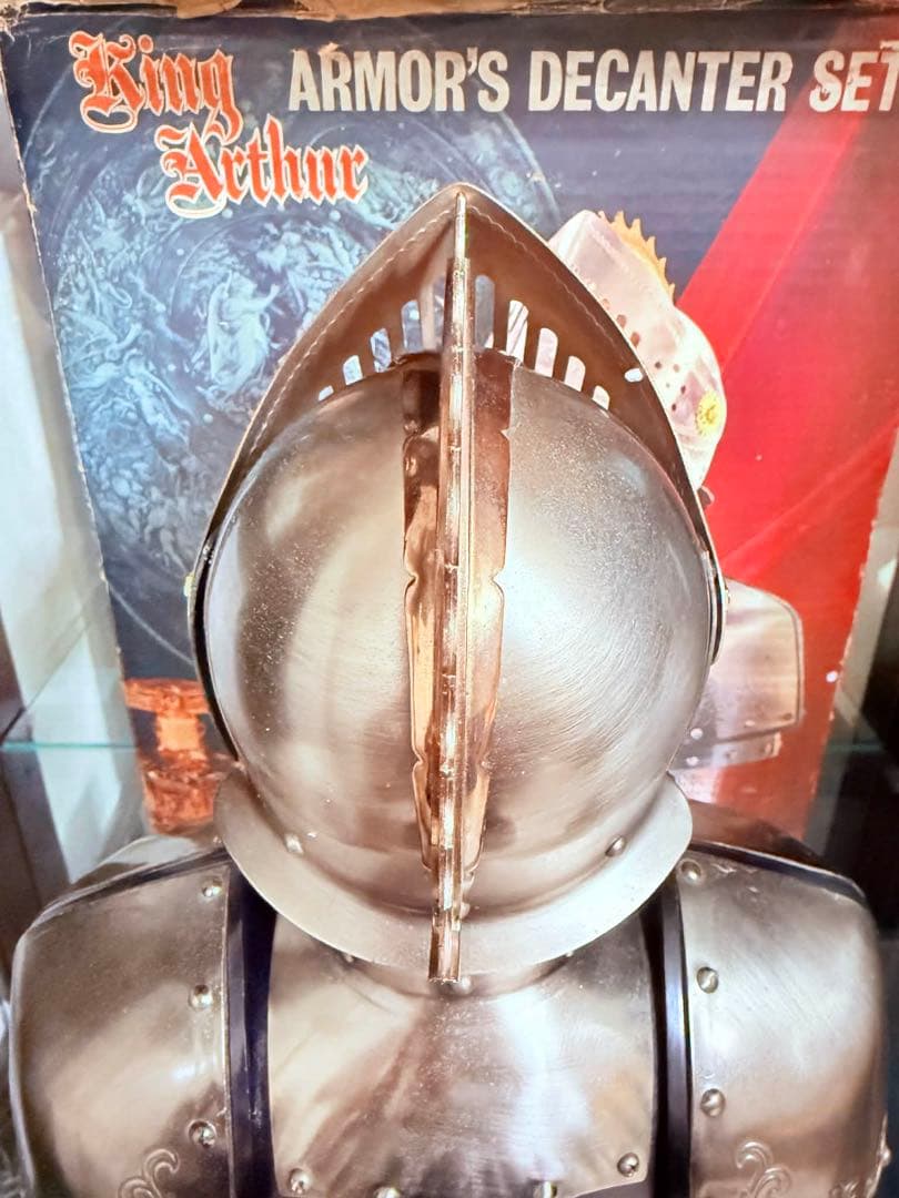 ニッカウイスキー 西洋甲冑 ボトルケース アンティーク