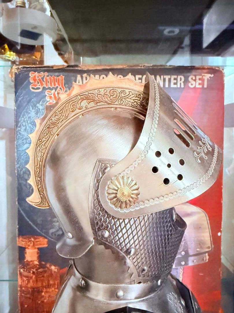 ニッカウイスキー 西洋甲冑 ボトルケース アンティーク