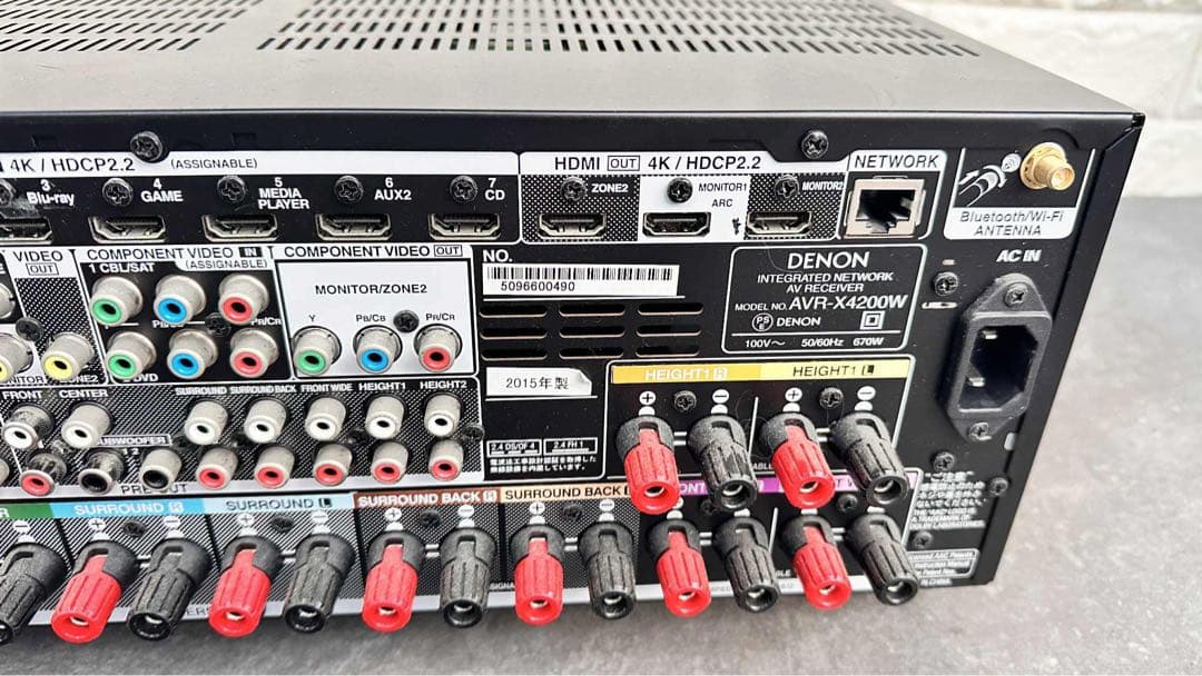 【超得大セール】DENON AVR-X4200AVアンプ DENON AVアンプ