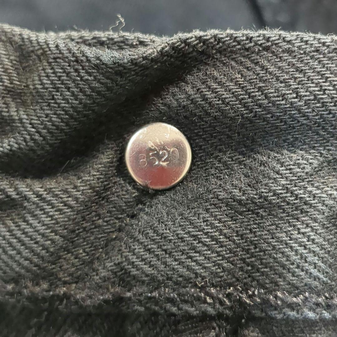 ✨後染めブラック！w33✨ EURO LEVI'S 501 ユーロリーバイス