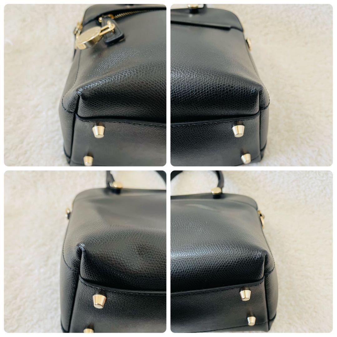 【未使用】FURLA パイパー M ハンドバッグ ショルダーバッグ 2way 黒