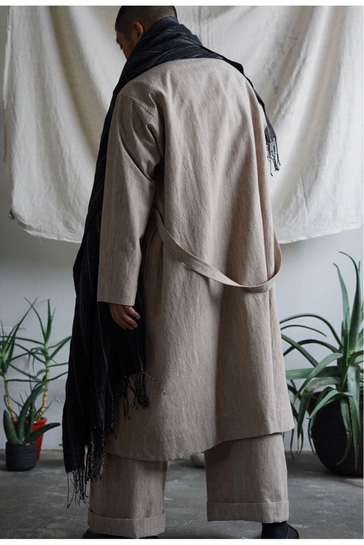 JANJANVANESSCHE ヤンヤンヴァンエシュ ロング コート 着物 羽織