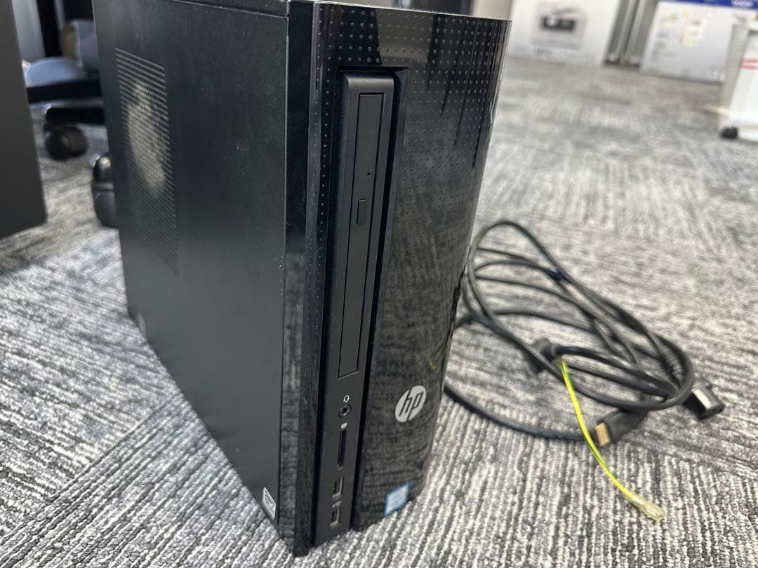 HP デスクトップPC ブラック