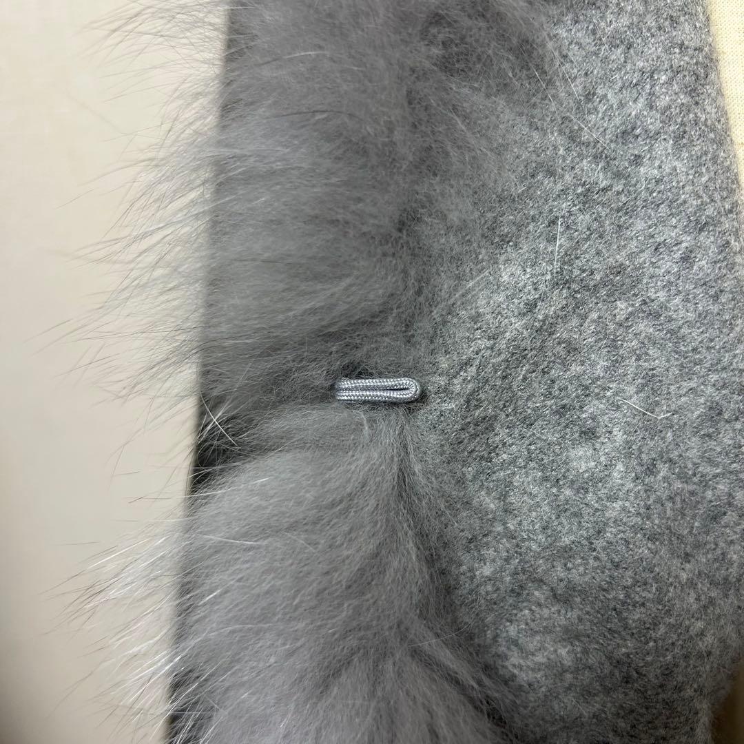 ダーマコレクション　ポンチョ　ケープコート　カシミヤ100%