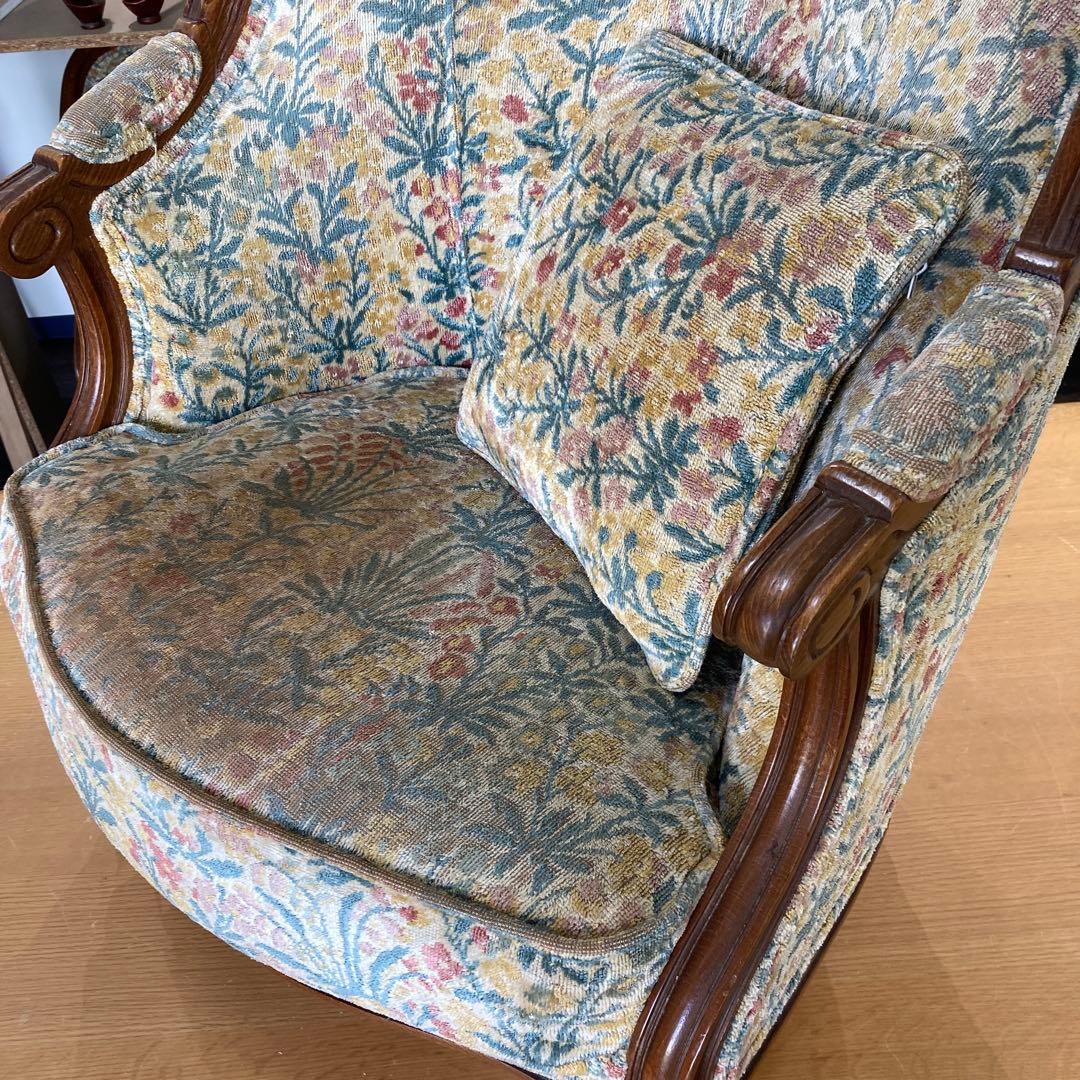 アームチェア　1人掛け　ソファ　② used品