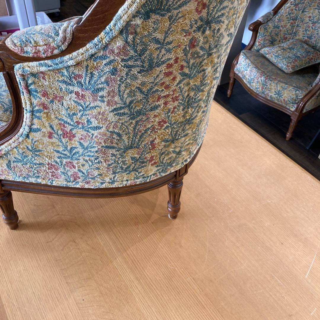 アームチェア　1人掛け　ソファ　② used品