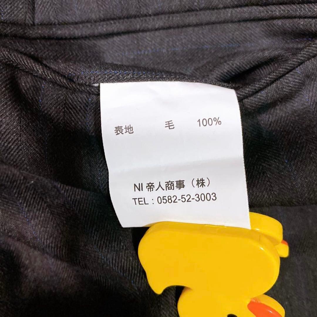 Savile Row サヴィルロウ スーツ グレー ストライプ BE7 ウール