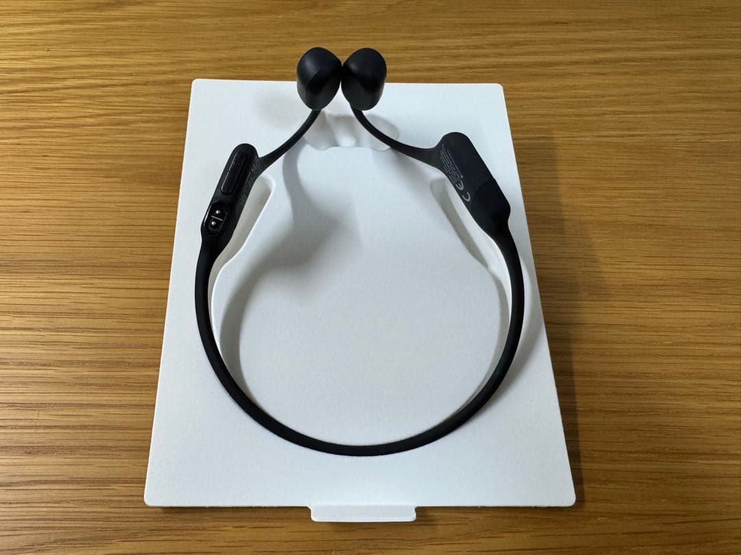 【美品】Shokz OpenRun 骨伝導イヤホン ブラック 付属品完備