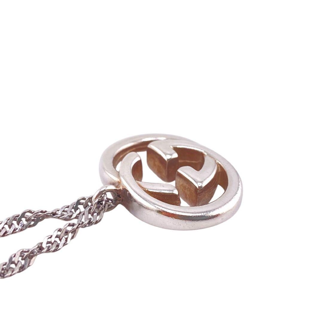 グッチ チェーン インターロッキング ブレスレット くすみ