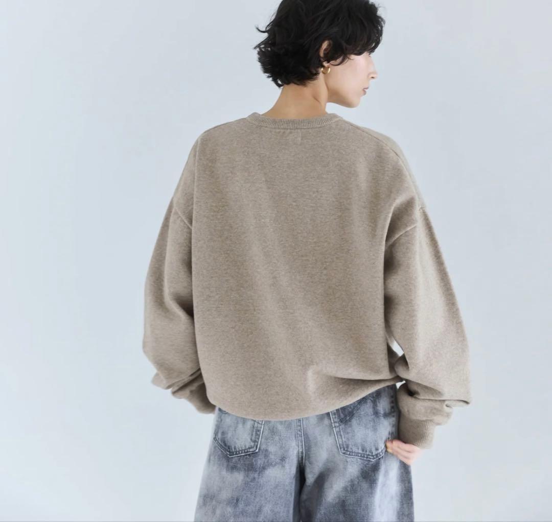 searoomlynn Sweatlikeルーズニットプルオーバー