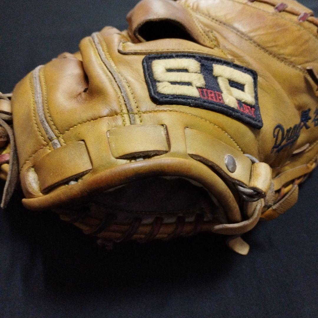 当時物・ 元中日ドラゴンズ 長谷部裕 捕手の実使用キャッチャーミット・おまけ付き