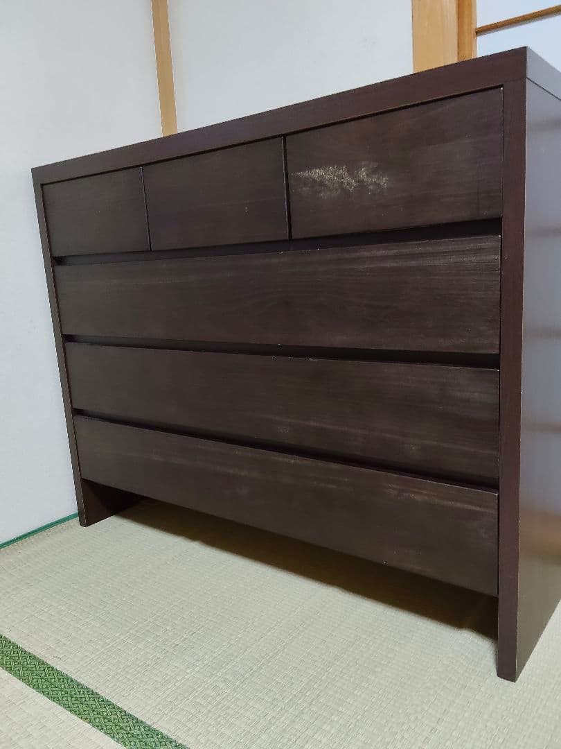 チェスト　リアンシリーズ　日本製　ブラウン