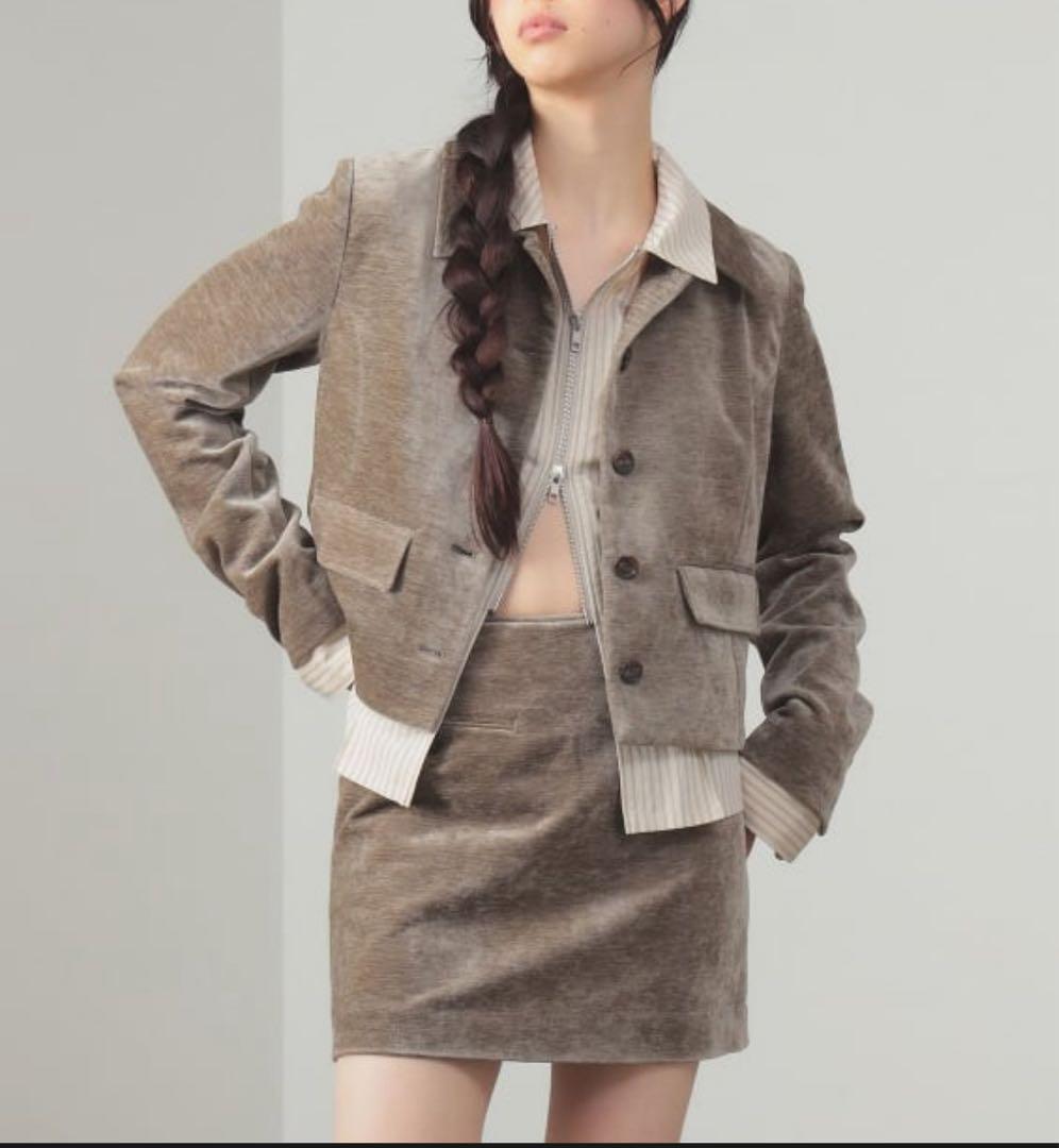 Ray BEAMSステンカラージャケット Sサイズ