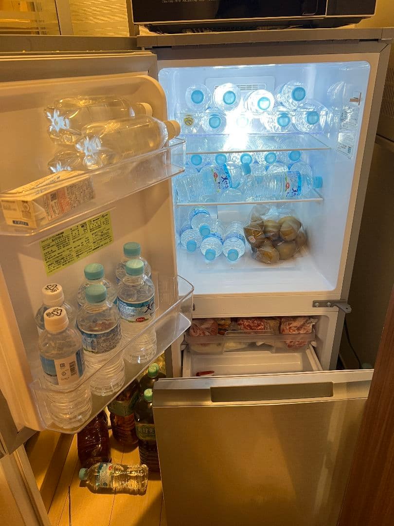 シャープ 冷蔵庫 SJ-D15G-S 152L 2021年製