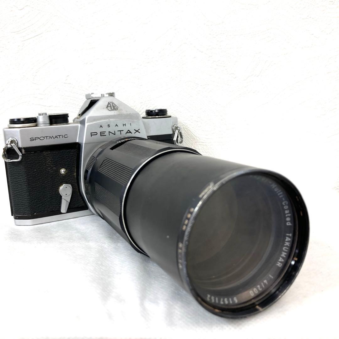 【レンズ2種付】ペンタックス　スポマティック SP フィルム一眼レフカメラ