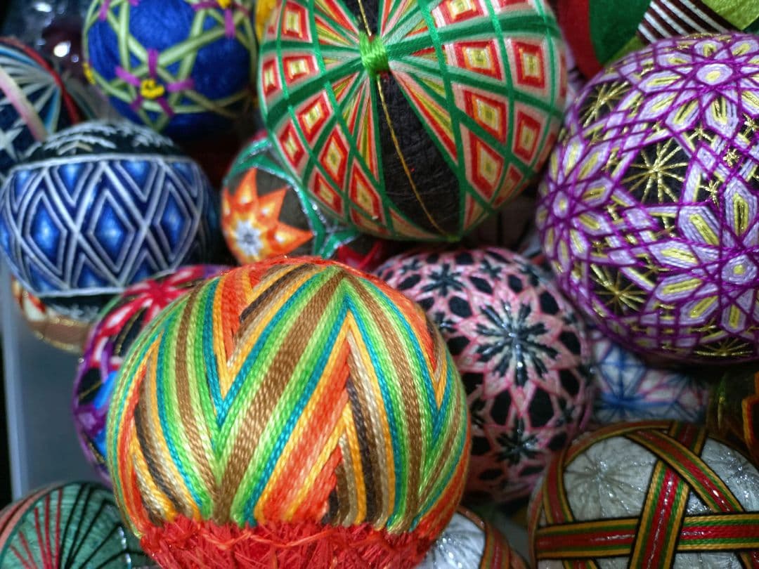 みー　ハンドメイド手鞠160個超①