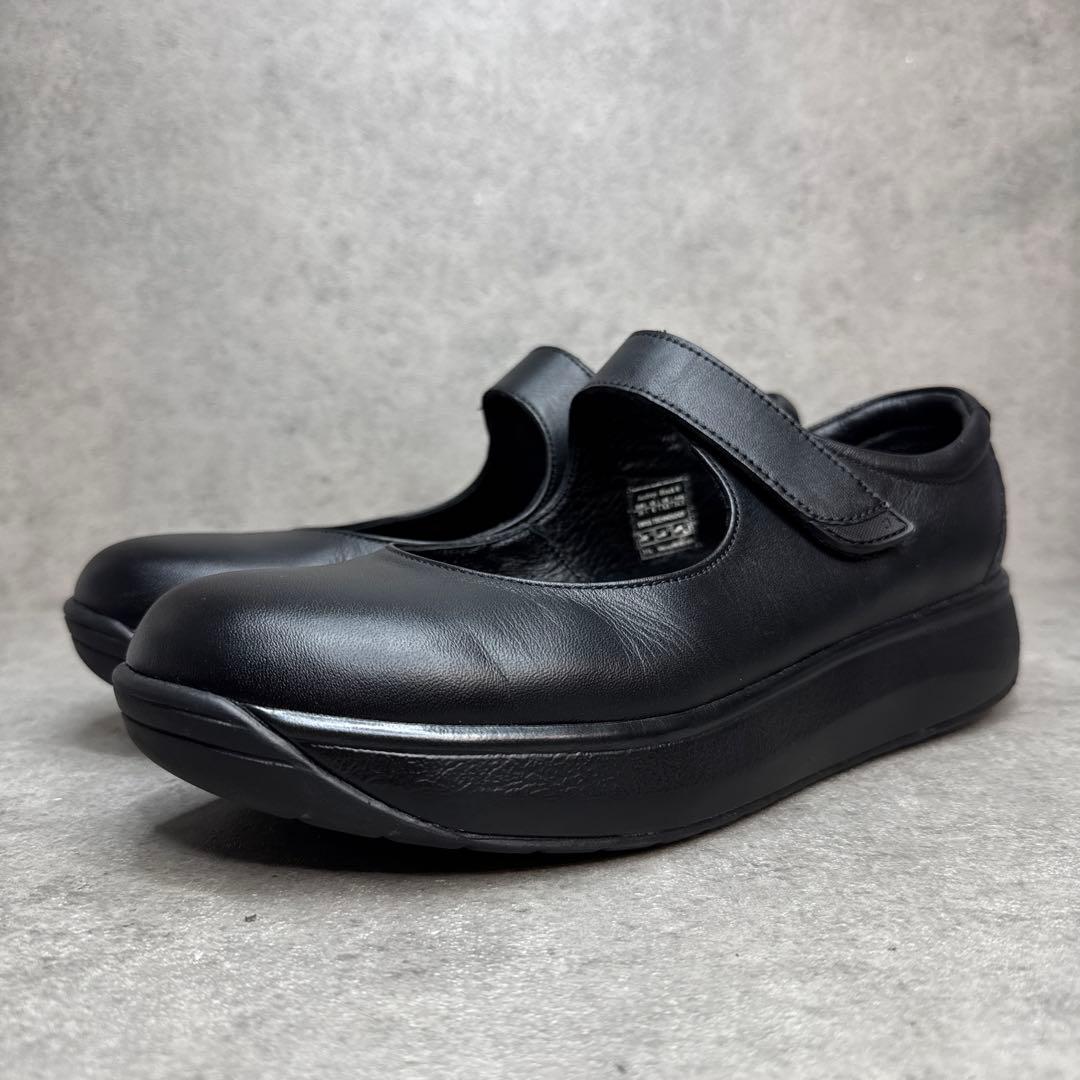 未使用級！JOYA ジャーヤ　メリージェーン　オードリー ブラック２パンプス