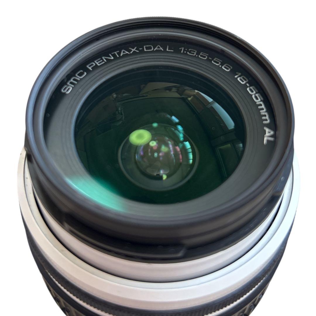【極美品】PENTAX K-R ホワイト　レンズ 18-55 デジタル一眼カメラ