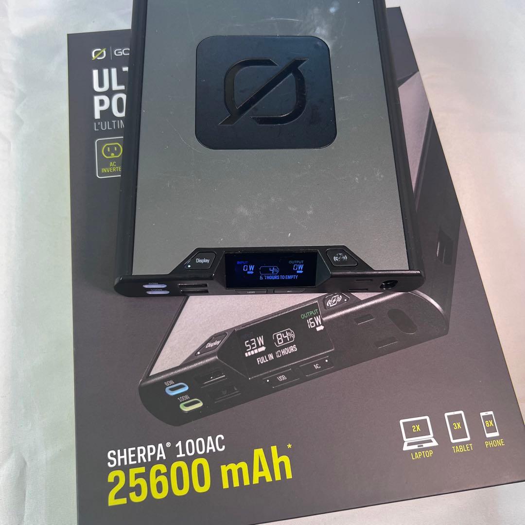 スマホアクセサリー GOAL ZERO Sherpa 100 AC Power Bank 4th