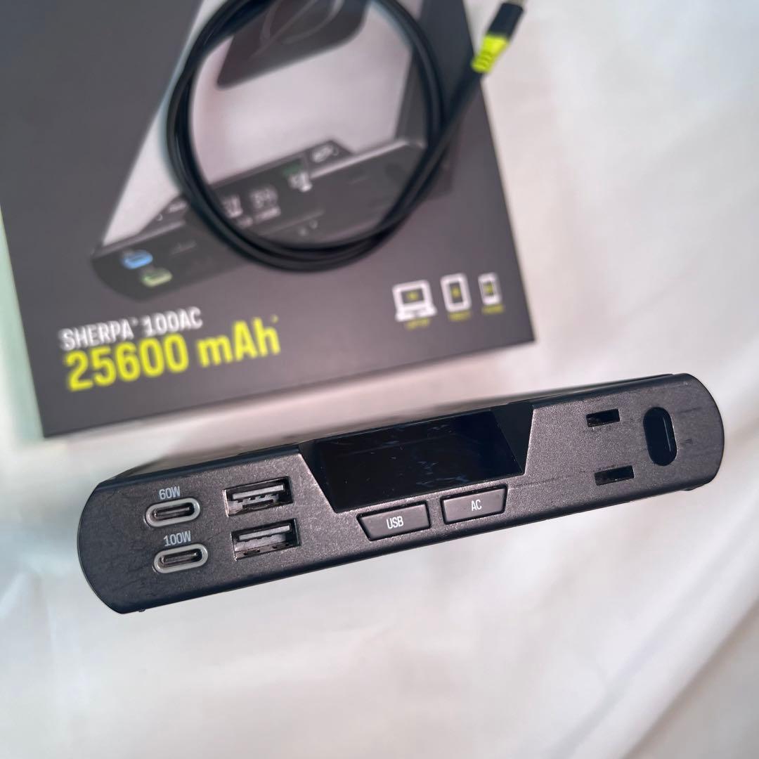 スマホアクセサリー GOAL ZERO Sherpa 100 AC Power Bank 4th