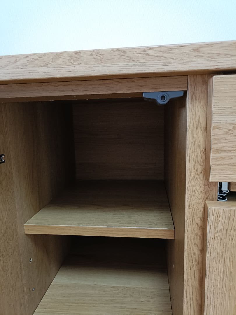 ベルメゾン　リビングキャビネット　プリンター収納