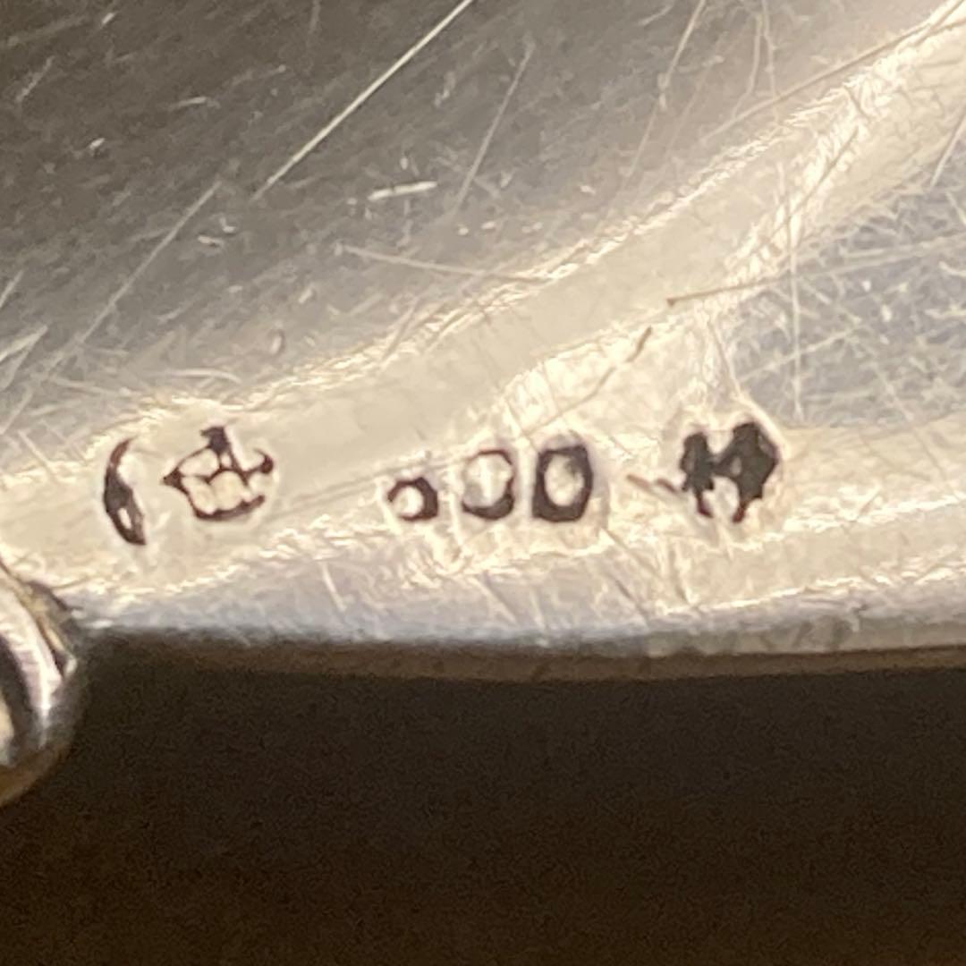 【純銀/約35g】ドイツ スプーン/19cm【マスカロン】