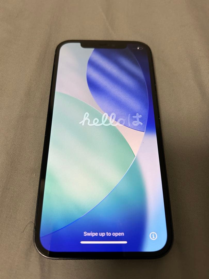 未使用フィルム付き　Apple iPhone 12 128gbブラック 本体