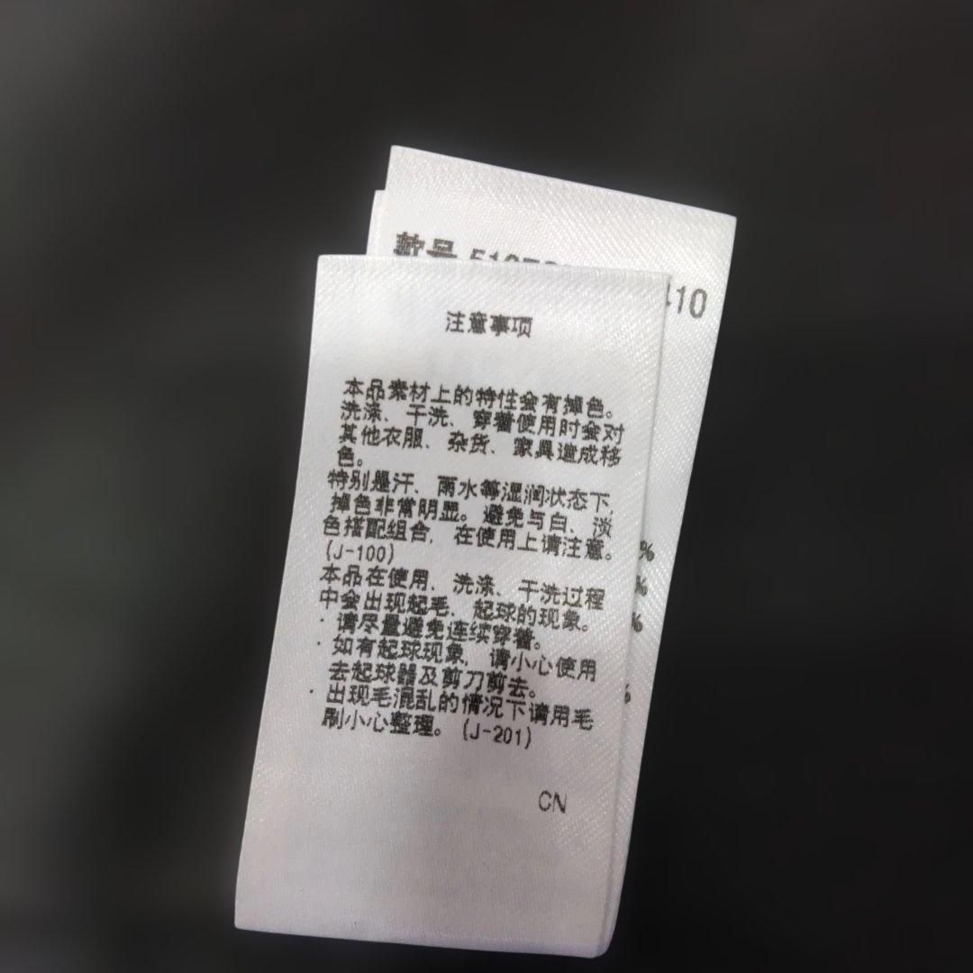 ★b2564 LAGUA GEM【F】テーラードジャケット ブラック/ストライプ