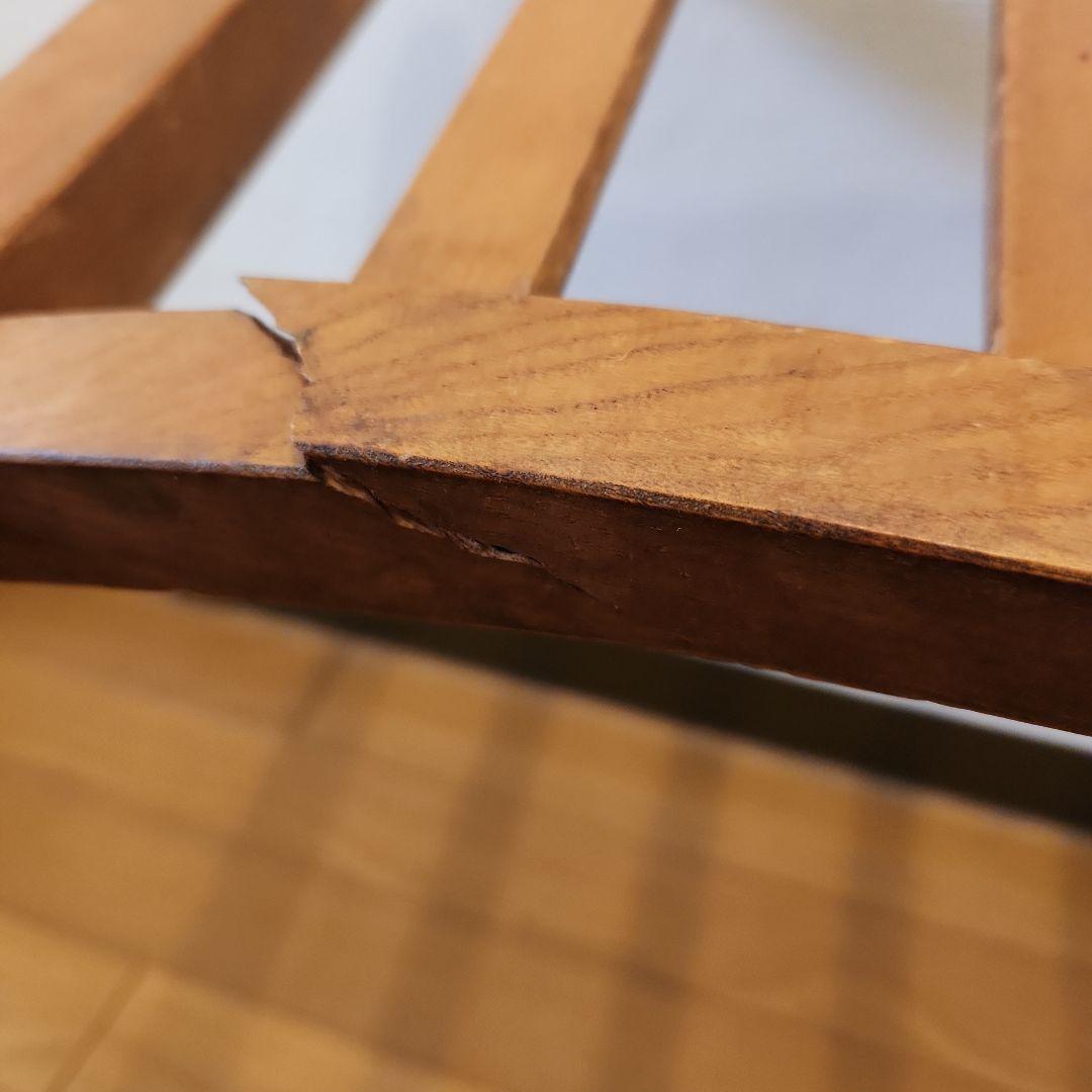 アンティーク木製チェア ブラウン