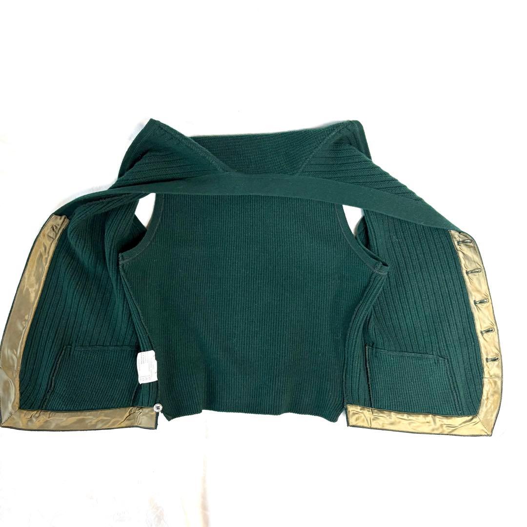 お値下げ中Coxmore of ENGLAND カシミア100%グリーン ベスト